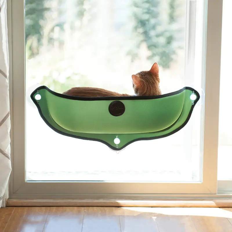 Cama Ventana para Gato EZ Mount Window Bed - Verde (Green) | K&H