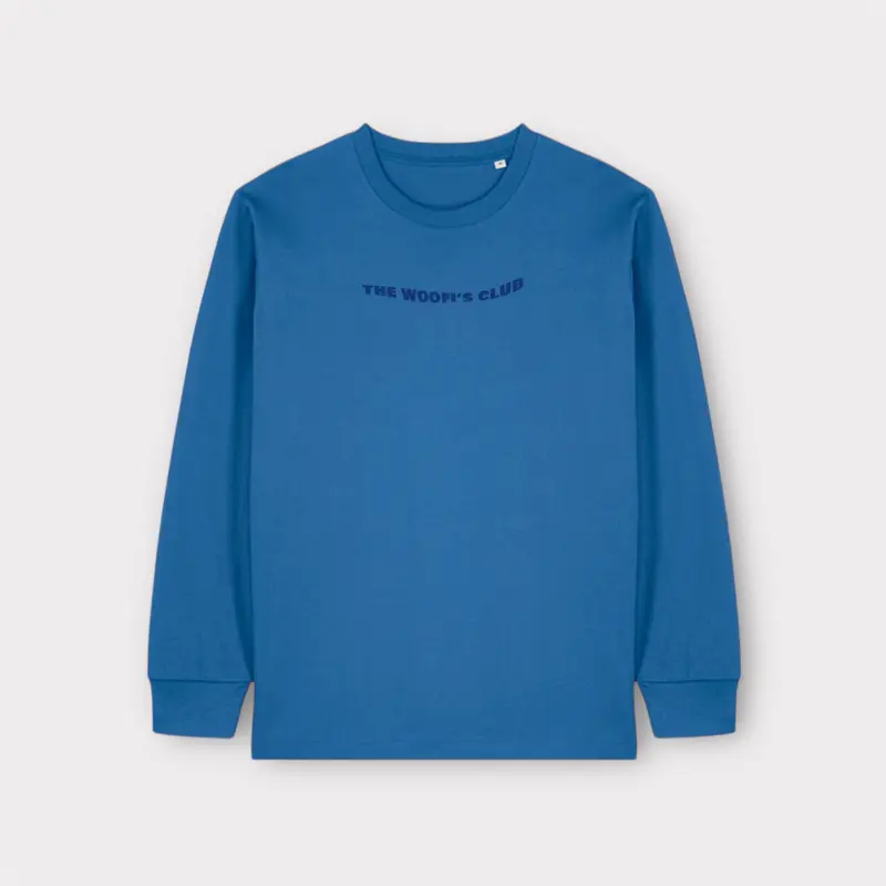 Camiseta de manga larga azul - Surfing Woofi