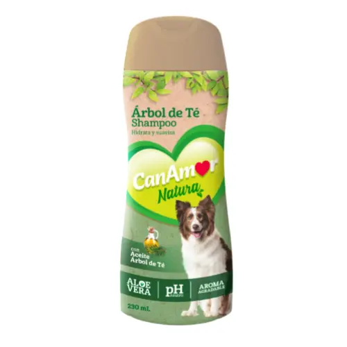 CAN AMOR CHAMPU ARBOL DE TE X 230 ML.