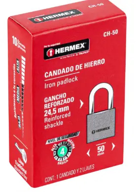 CANDADO DE HIERRO 50 MM 43317