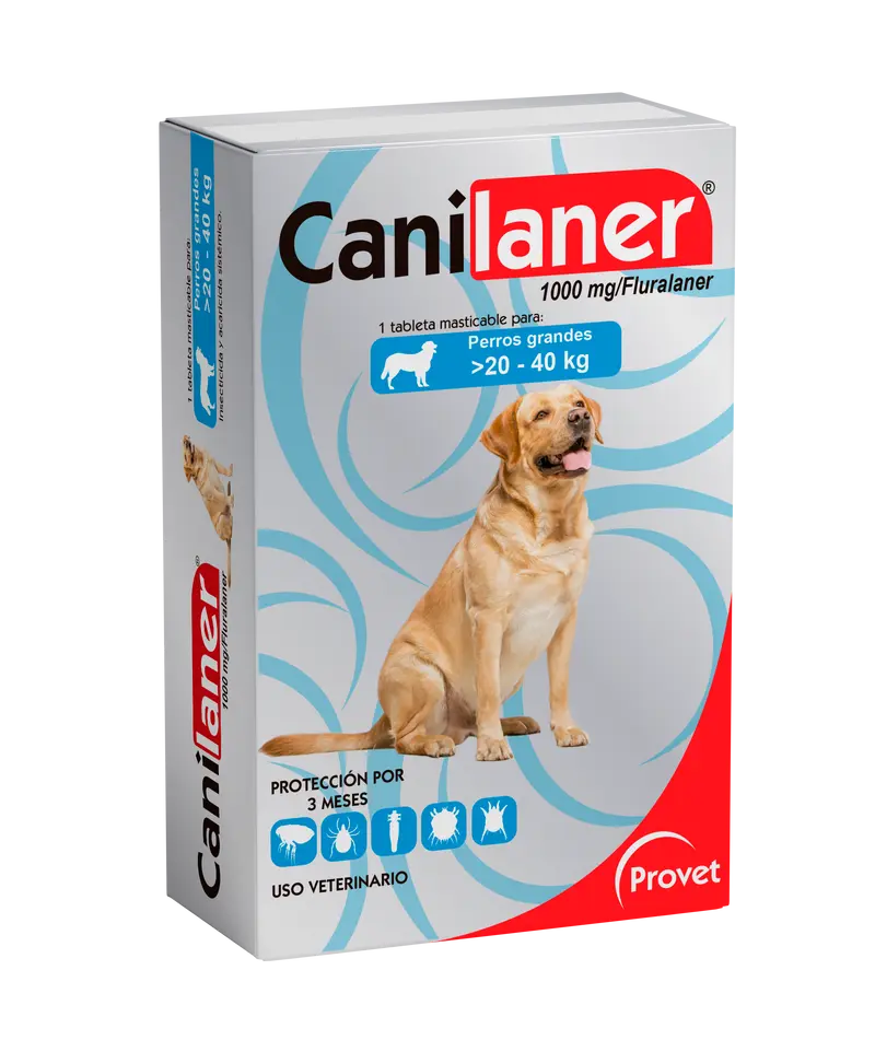 Canilaner X 1 Tableta 1000Mg (>20 - 40 Kg)