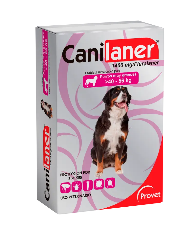 Canilaner X 1 Tableta 1400Mg (>40 - 56Kg)