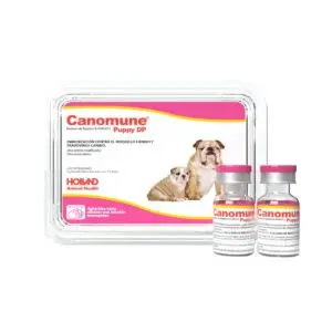 Canomune Puppy DP ( VACUNA DOBLE ) 12 DOSIS REQUIERE TRANSPORTARSE EN FRÍO LLAME PARA COTIZAR ENVÍO