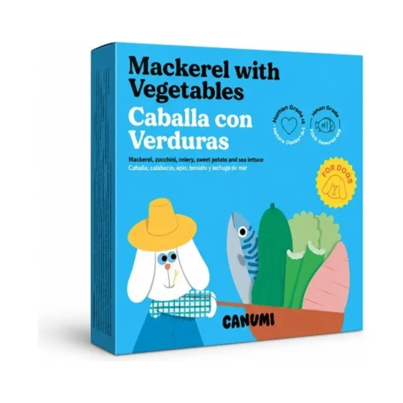 Canumi Caballa con Verduras y Algas para Perros 250 g