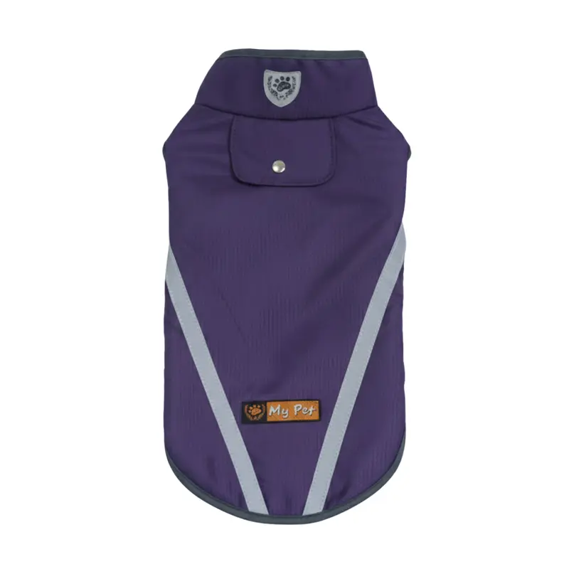 Capote Para Mascota Morado Oscuro/ M