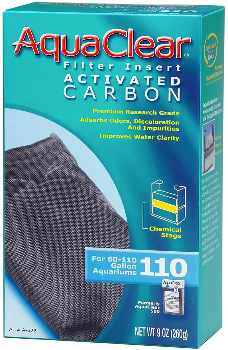 Carbón activado Aqua Clear, Blanco