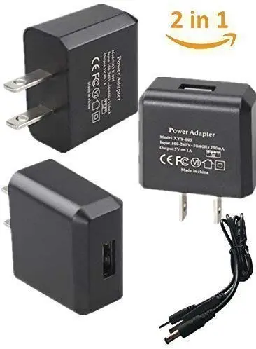Cargador de repuesto USB/cable para sistemas de perro Collar de entrenamiento (pettrainer pet998dbb2, pet998drb1 & pet916 – 1 modelos, haufly, i-tronics etc.)/con doble puerto de carga