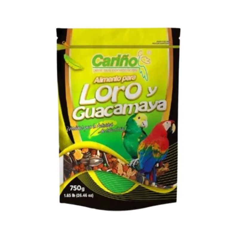 Cariño Alimento Para Loro Y Guacamaya 750G