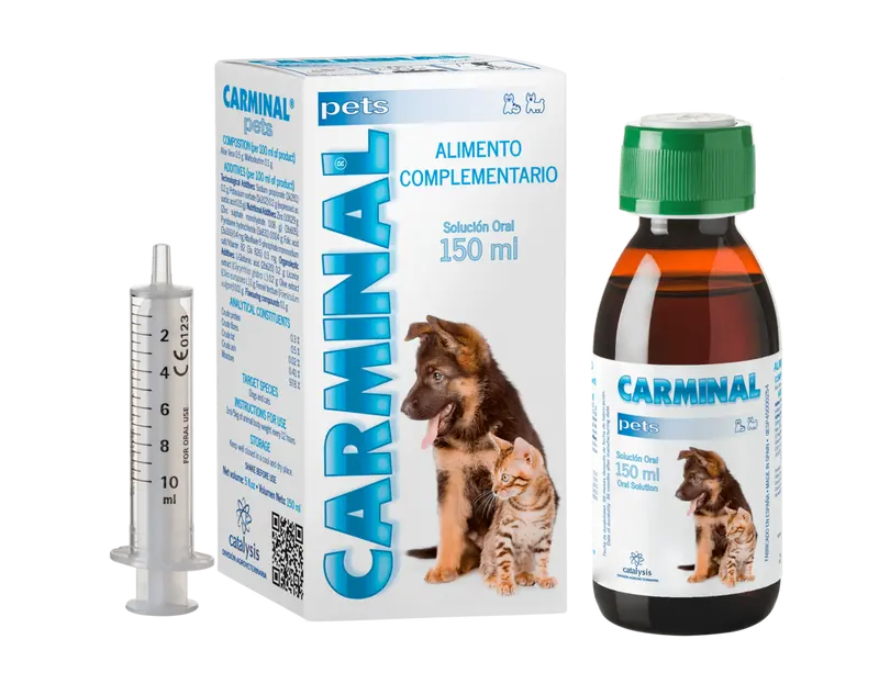 Carminal Pets 150 mL Suspensión Oral ( Apoyo Gástrico )
