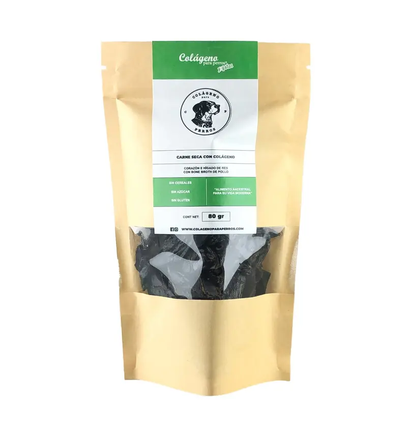 CARNE SECA - Premios con Colageno para Perros y Gatos
