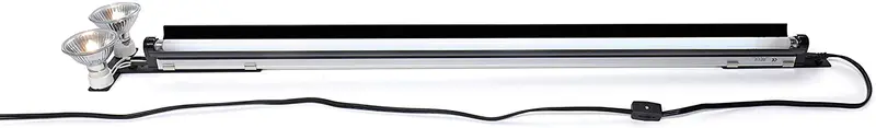 Carolina Custom Cages Reptile 34" T5HO UVB + Doble GU10 Luz de Basking Fixture