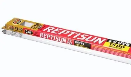 Carolina Custom jaulas Zoo Med reptisun 5.0 UVB T5HO 24 W 22" Tubo Fluorescente de iluminación de reptil y Clorhexidina solución 2%; 1 recambio hace 32 onzas de solución de trabajo