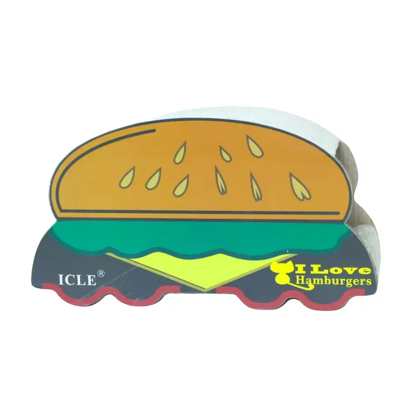 Cartón Rascador Hamburguesa