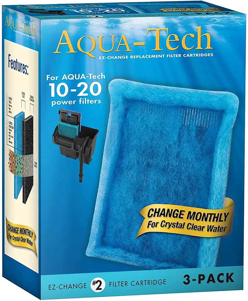 Cartucho de filtro de acuario AQUA-Tech cambio EZ, Paquete de 3