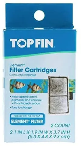 Cartuchos de filtro de aleta superior (5.3 cm x 4.8 cm x 9.3 cm)