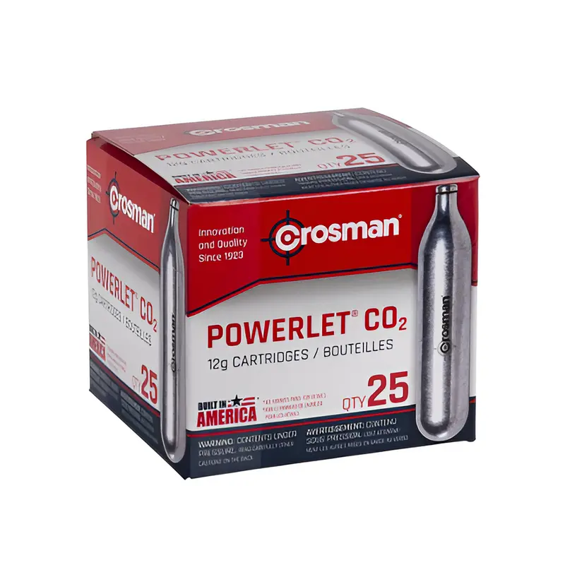Cartuchos Powerlet 12Gr, Co2 / 25Un
