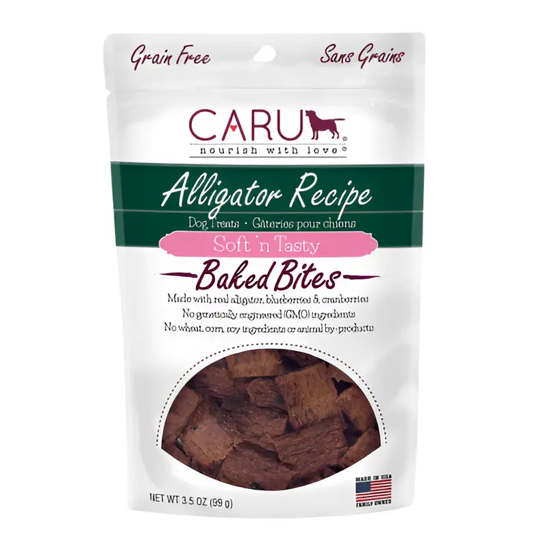 Caru Snack Sabor Caimán Para Perro 4OZ