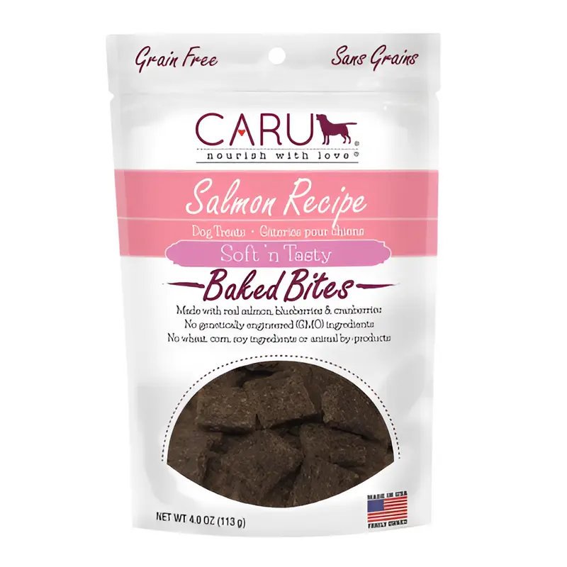 Caru Snack Sabor Salmon Para Perro 4OZ