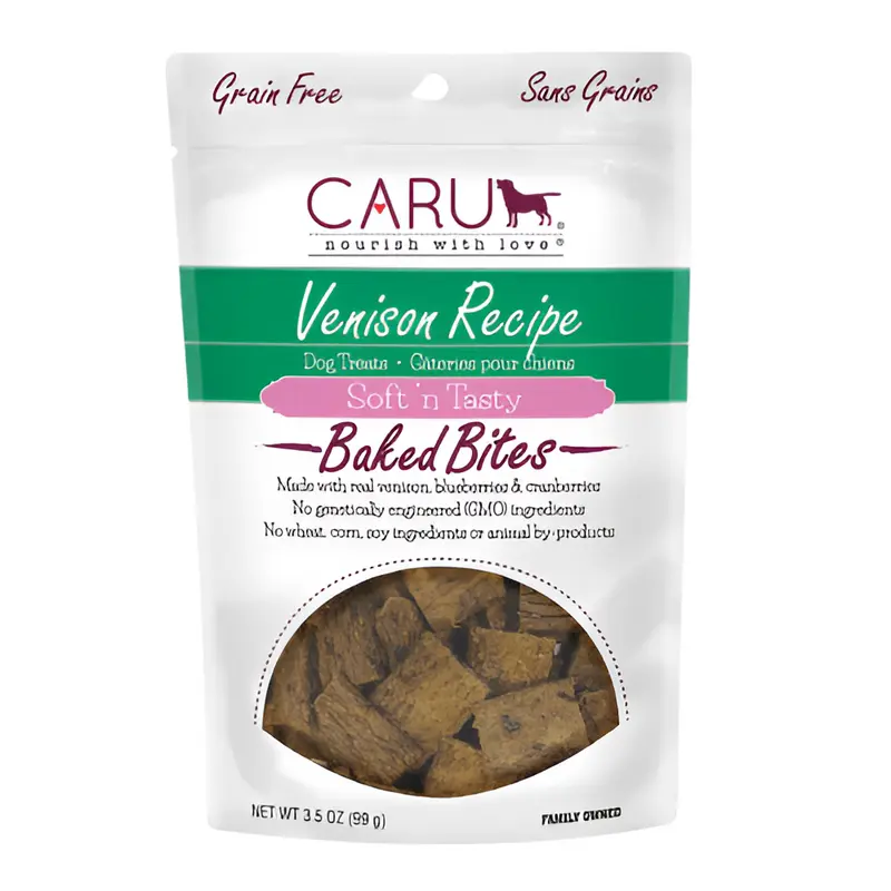 Caru Snack Sabor Venado Para Perro 4OZ