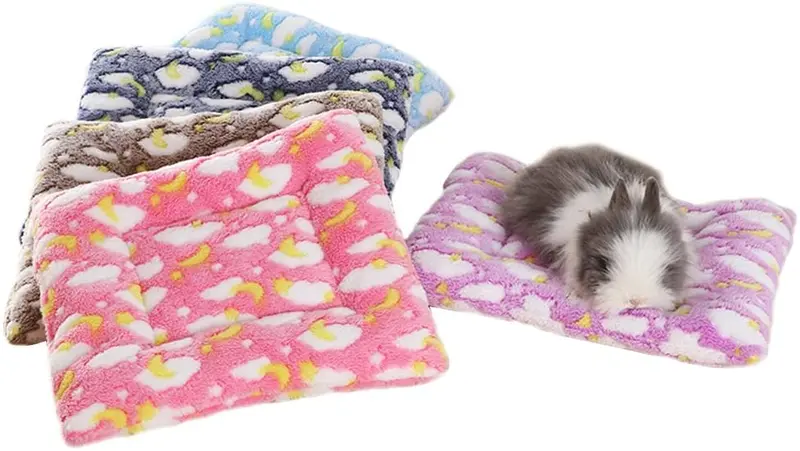 Casa Cama de hámster conejillo de indias Ardilla Erizo, para animales pequeños Casa Nido Hámster Accesorios