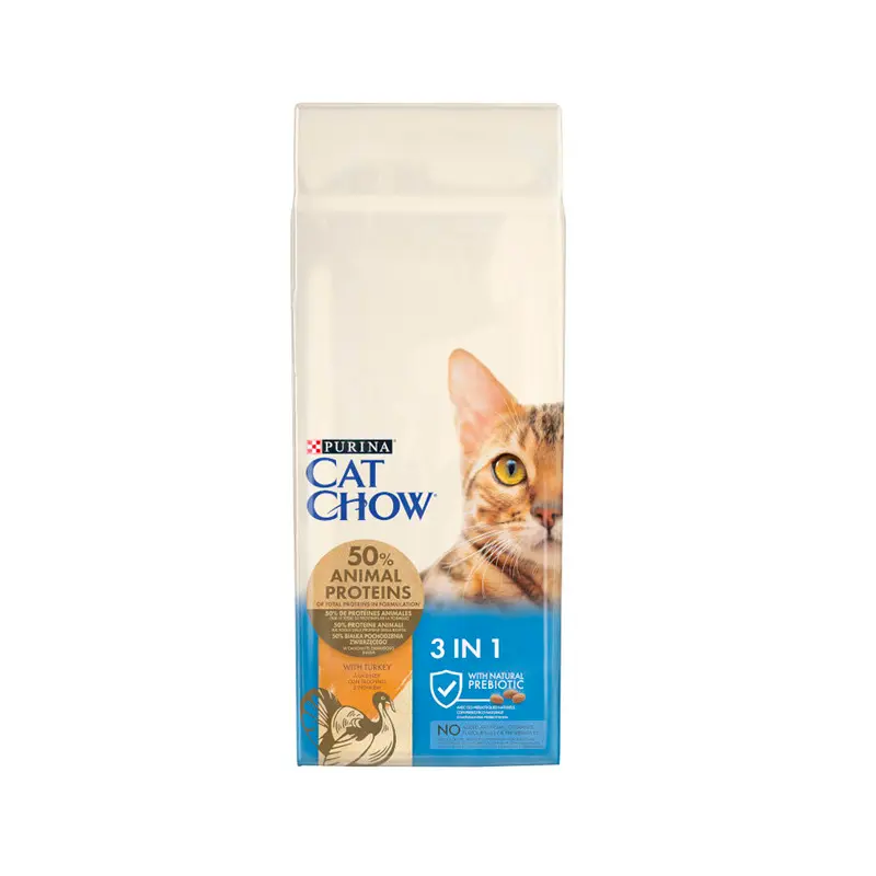 Cat Chow Purina CAT Chow 3 en 1 pienso para gatos