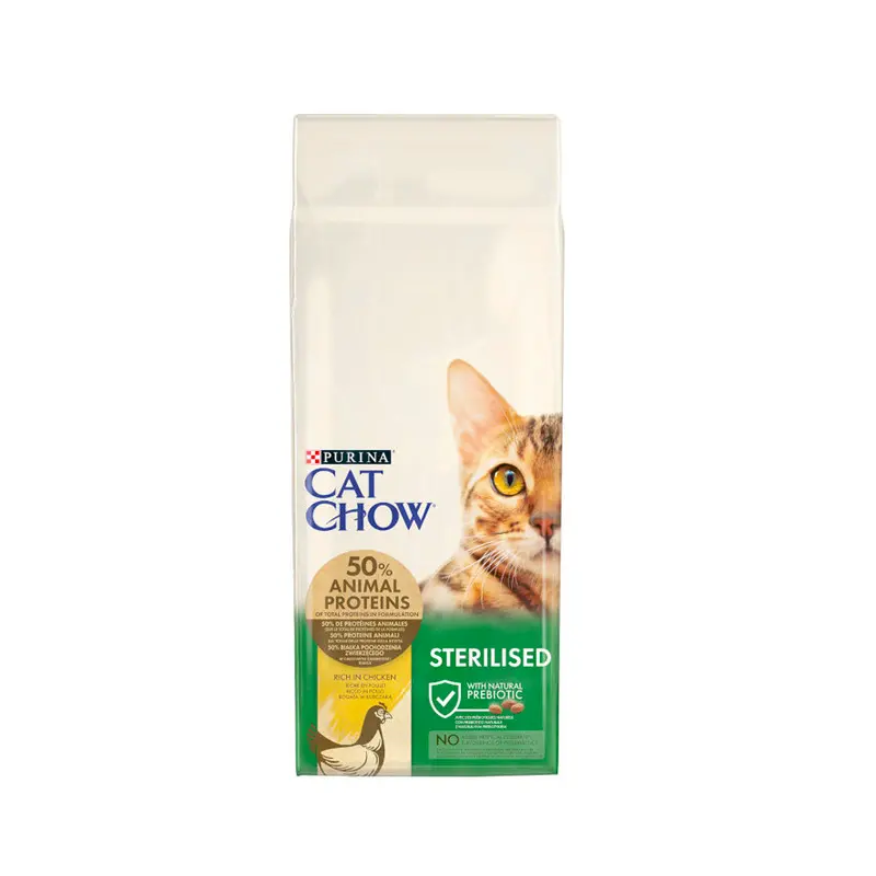 Cat Chow Purina CAT Chow Esterilizado con pollo pienso para gatos