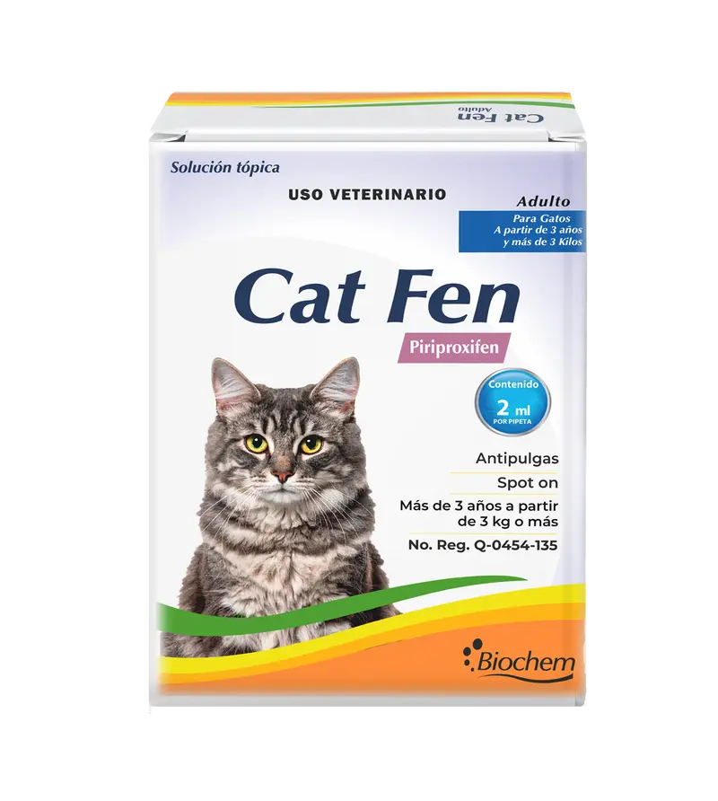 Cat Fen Adulto 2 mL ( Pipeta Antipulgas )