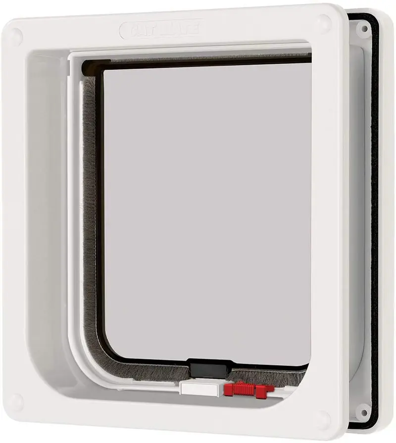 Cat Mate Lockable Cat Flap Con Puerta maletero Color Blanco