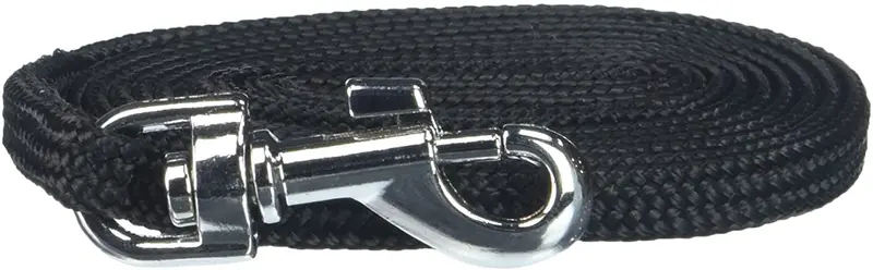 CATIT Cat correa de nailon con Gold-Plated Bolt Snap, Negro