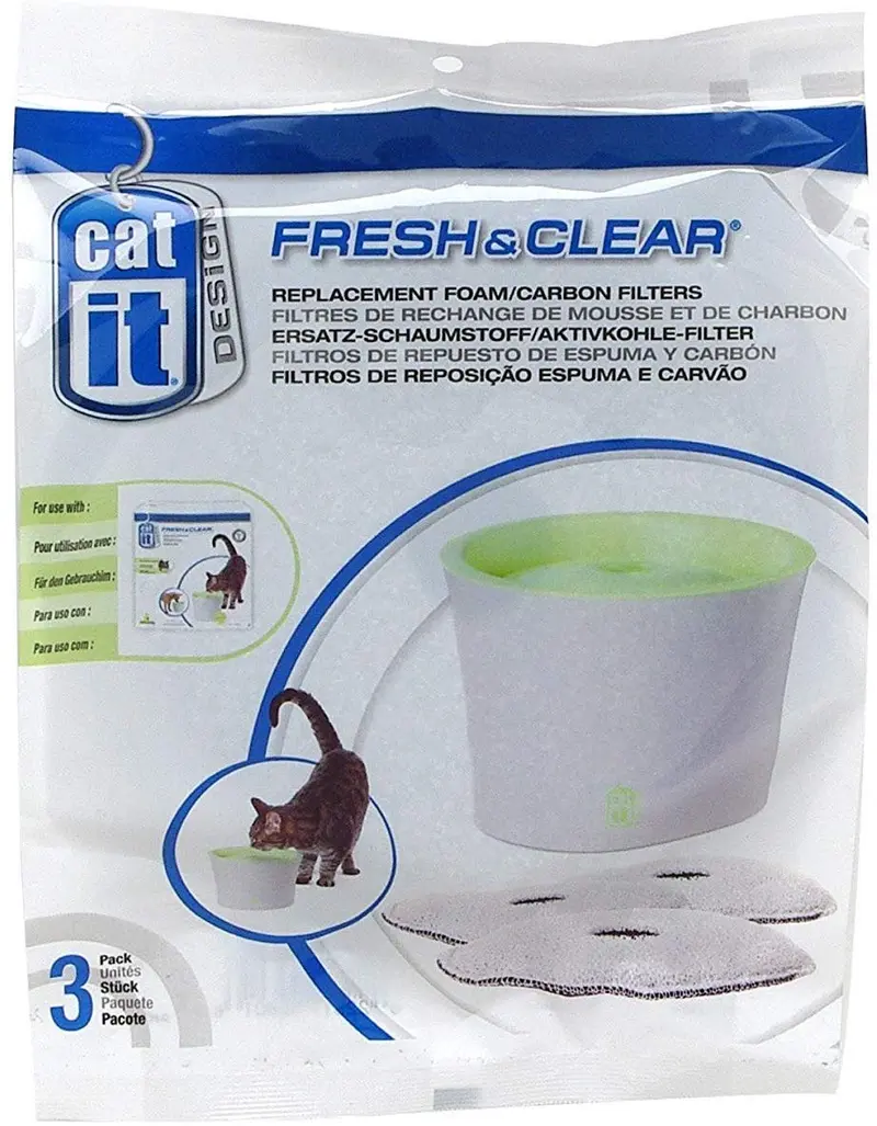 CATIT Modelos pequeños de filtros de repuesto (solo 50053 y 55600)