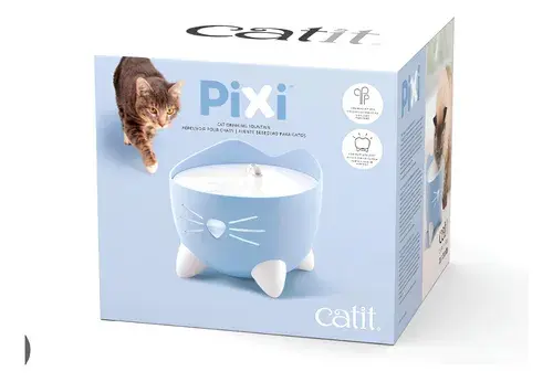Catit Pixi Fuente Bebedera Azul
