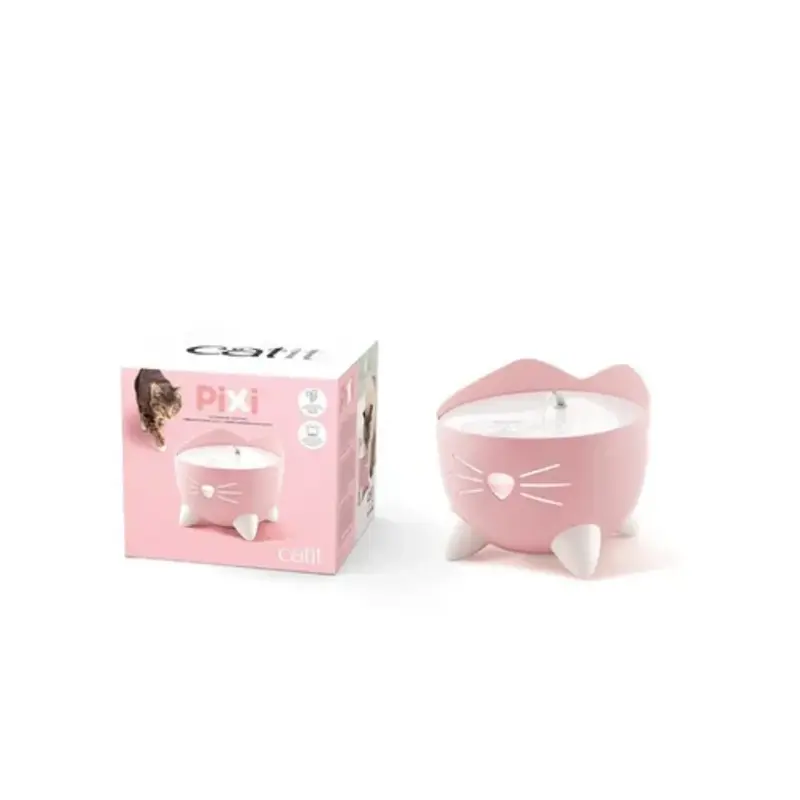 Catit Pixi Fuente Bebedera Rosa