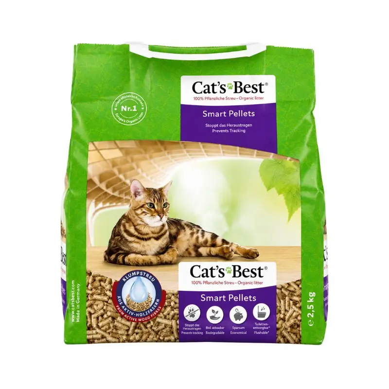 Cats Best Arena Para Gatos Smart Pellets 2.5 Kg (5 L)