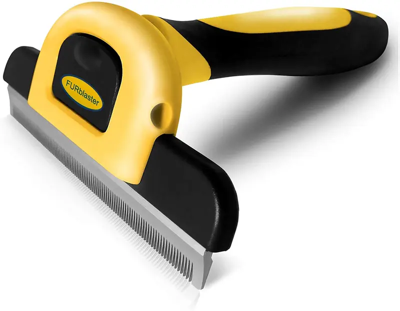 Cepillo DarkPets para gatos y perros para animales pequeños, medianos y grandes, con pelo corto a largo Reduce drásticamente el desprendimiento de pelo en minutos
