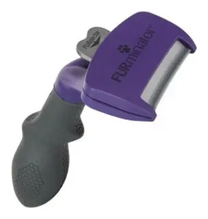 Cepillo Furminator Deslanador Gato Grande Pelo Corto