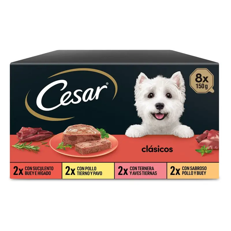 Cesar Clásicos Tarrina 8x150gr