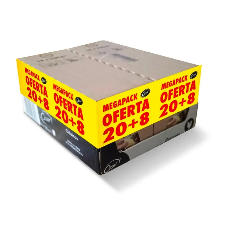Cesar Megapack Pollo 28 Unidades
