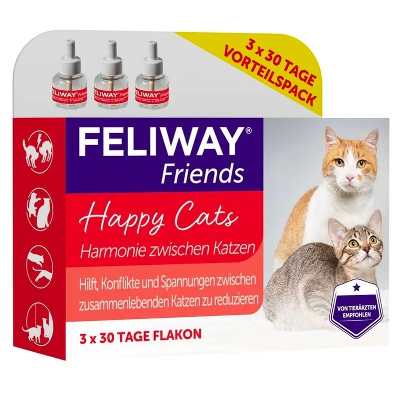 Ceva Feliway Friends 3 pack 48 ml