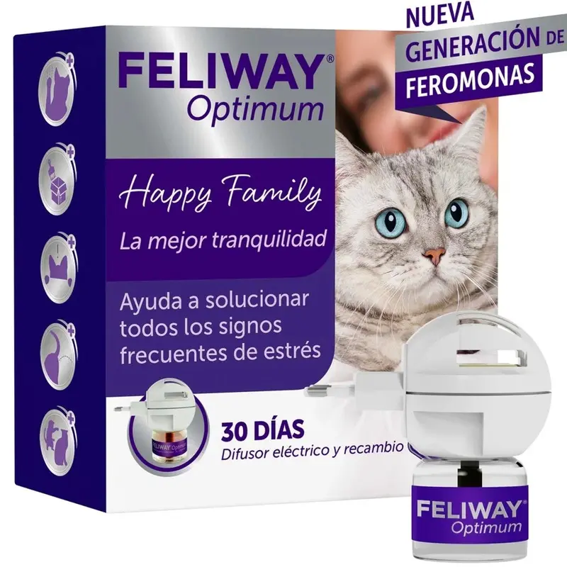 Ceva Feliway Optimum Difusor+repuesto 48 ml