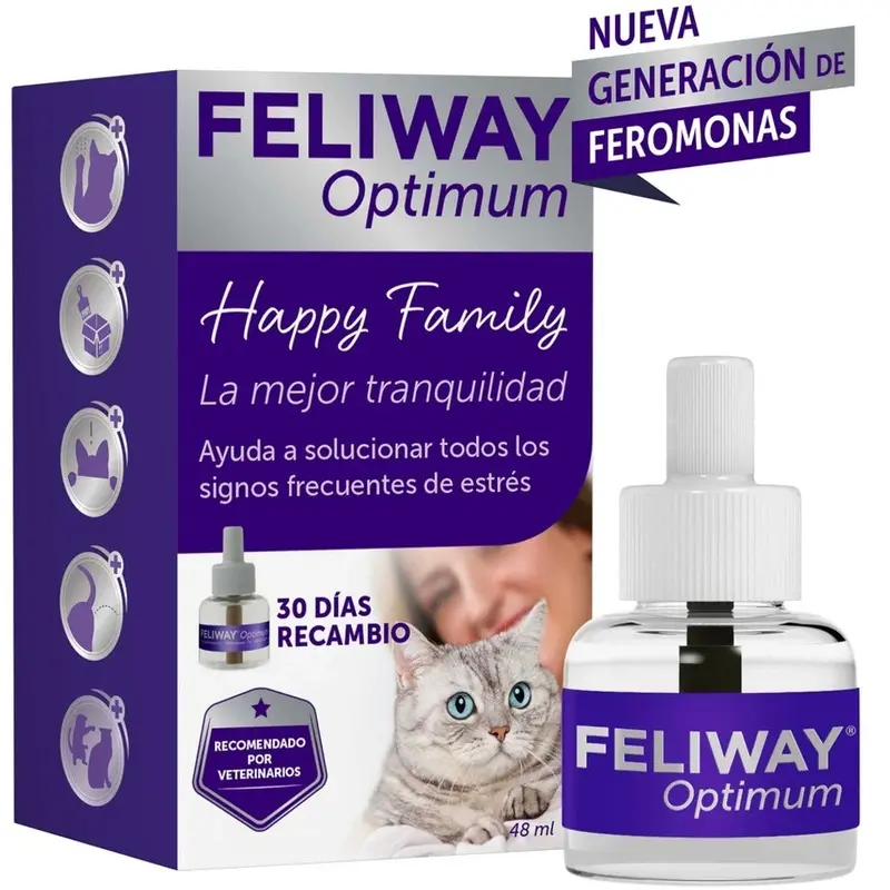 Ceva Feliway Optimum Repuesto 48 ml
