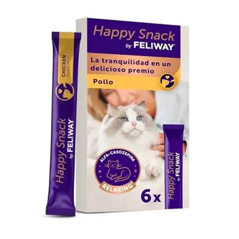 Ceva Happy snack Feliway Pollo para gatos