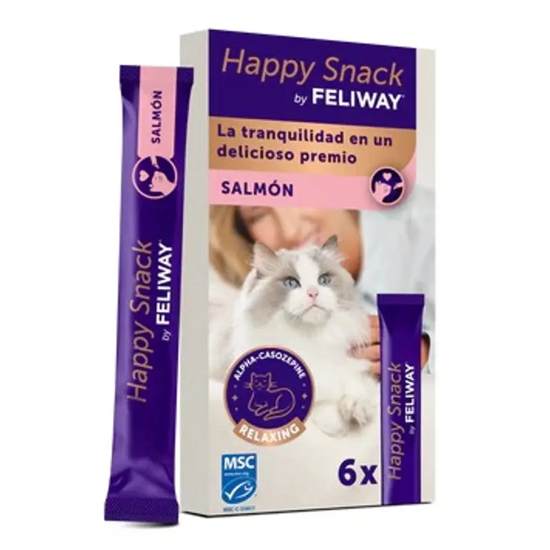 Ceva Happy snack Feliway Salmón para gatos