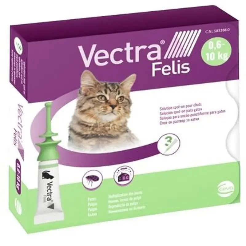 Ceva Vectra Felis (3pipetas)