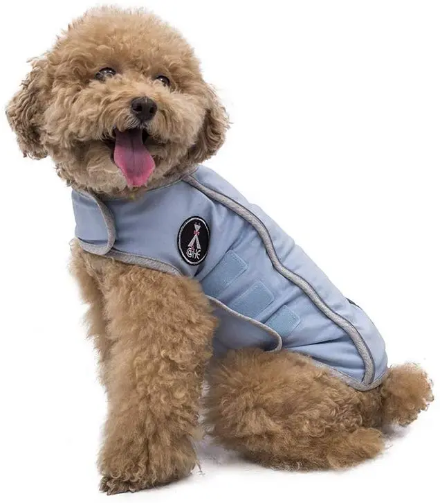 Chaleco de alivio de la ansiedad para perro, chaleco calmante para perros, chamarra ajustable para perros XS S M L XL