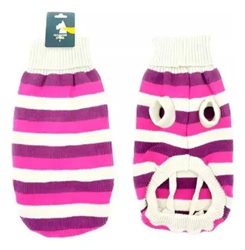 Chaleco Franjas Colores Hembra XXS