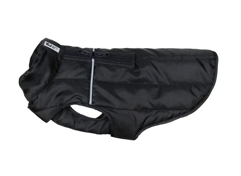 Chamarra Puffer para Perros en Negro