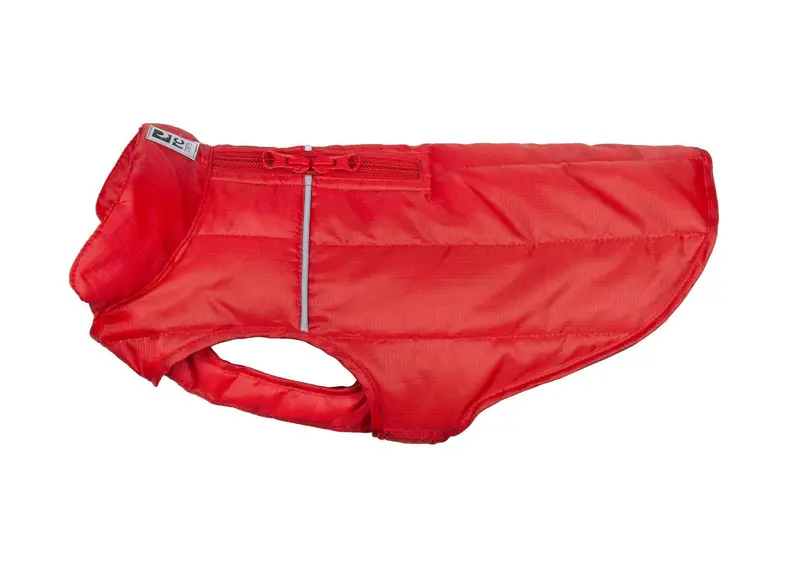Chamarra Puffer para Perros en Rojo
