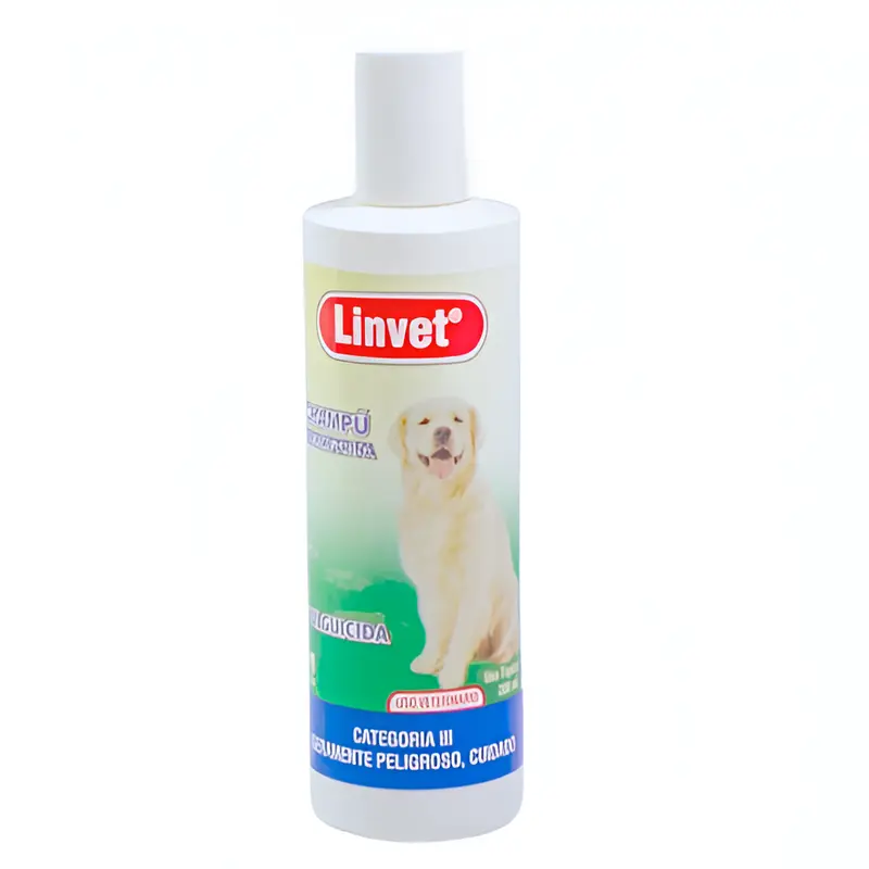 Champú Linvet con Cipermetrina 200 Ml