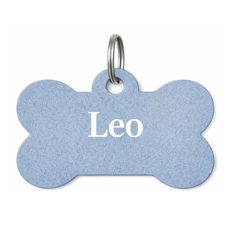 Chapa de Identificación para perro Colección Blue Jeans