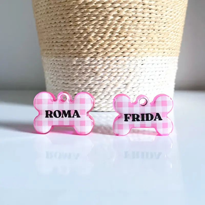 Chapa Vichy Rosa Pastel